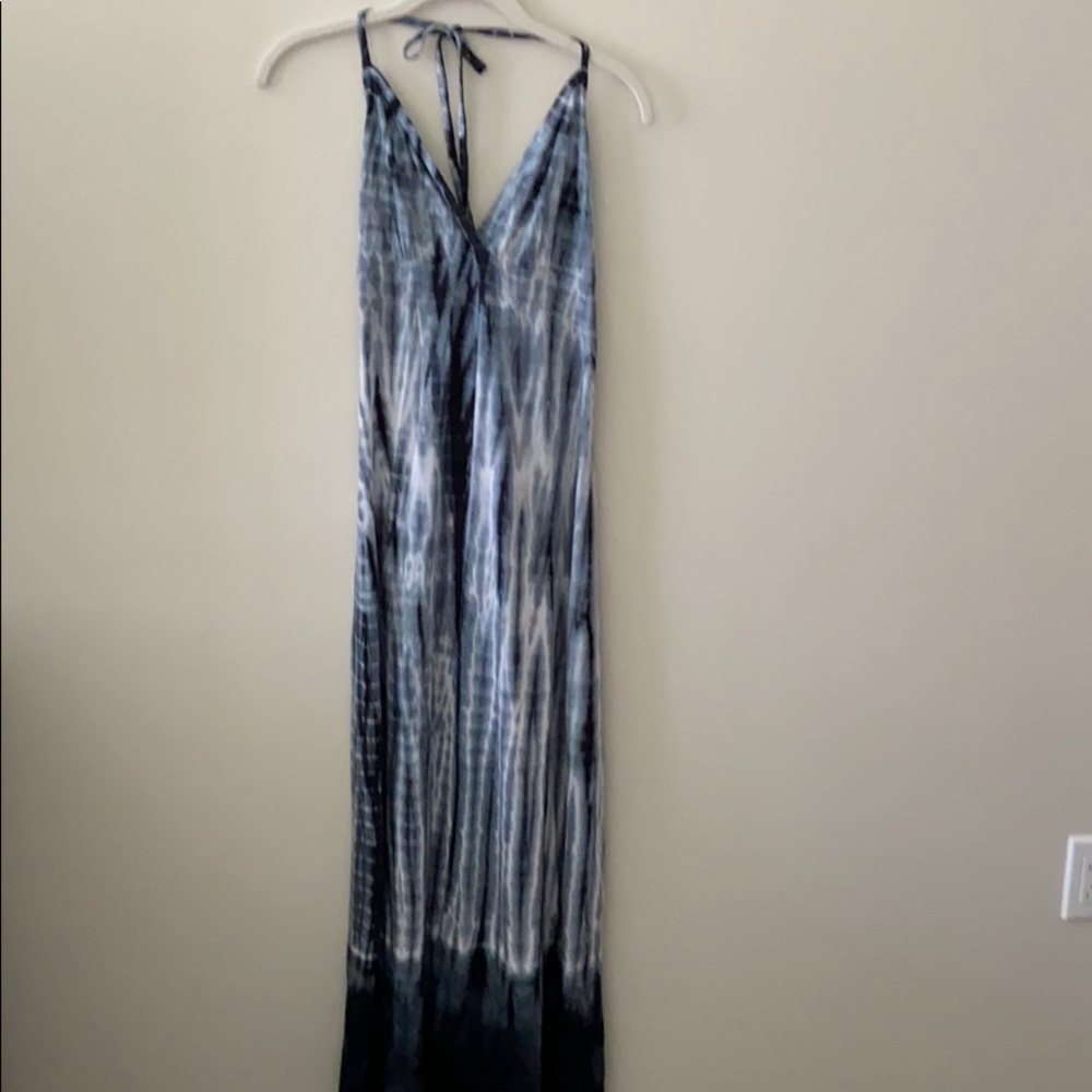 Prana TIe Dye Halter Dress NWOT